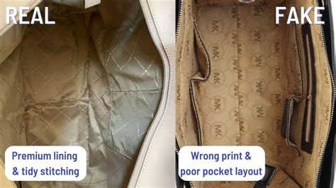 michael kors purse inside
